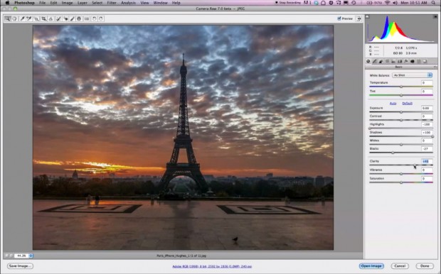 Neue Möglichkeiten mit Camera Raw in CS6.